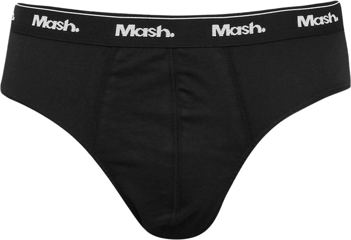 Imagem principal Cueca Mash Slip Cotton Basic Preta preto MASH preto