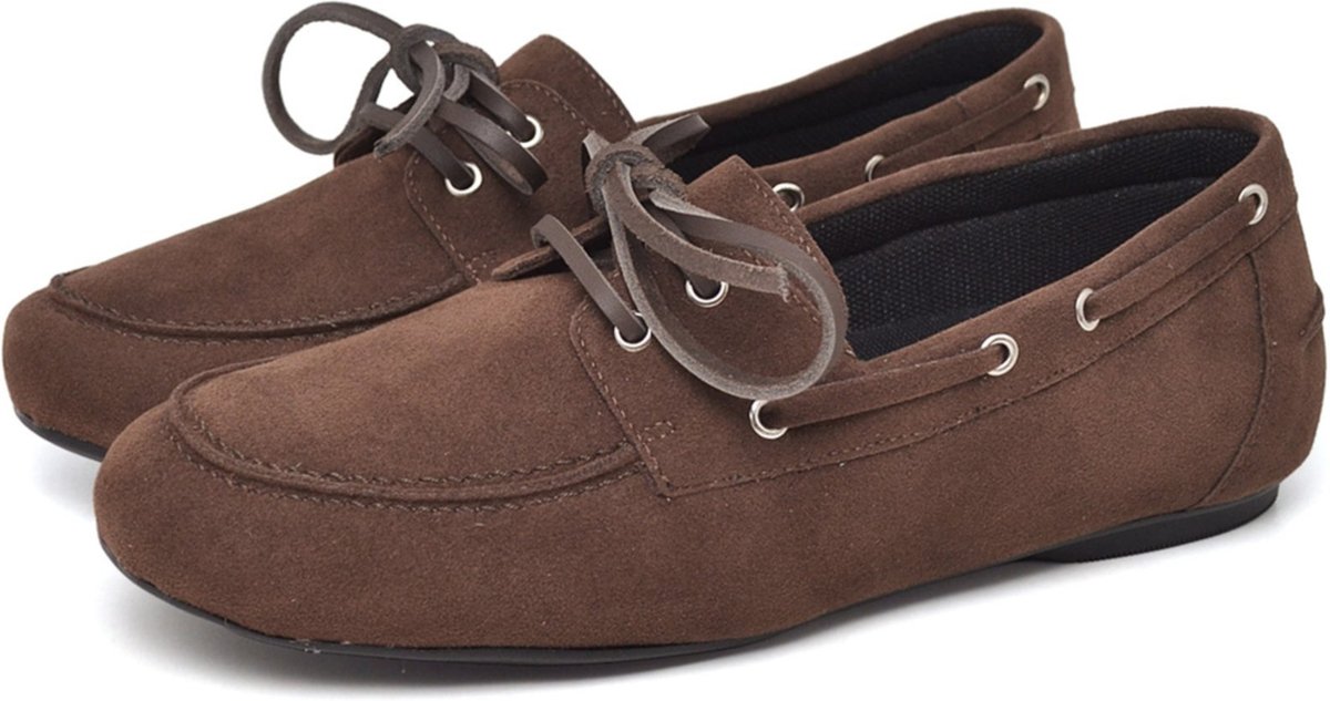 Sapato Mocassim Detalhes Em Tiras Feminino 1418DB