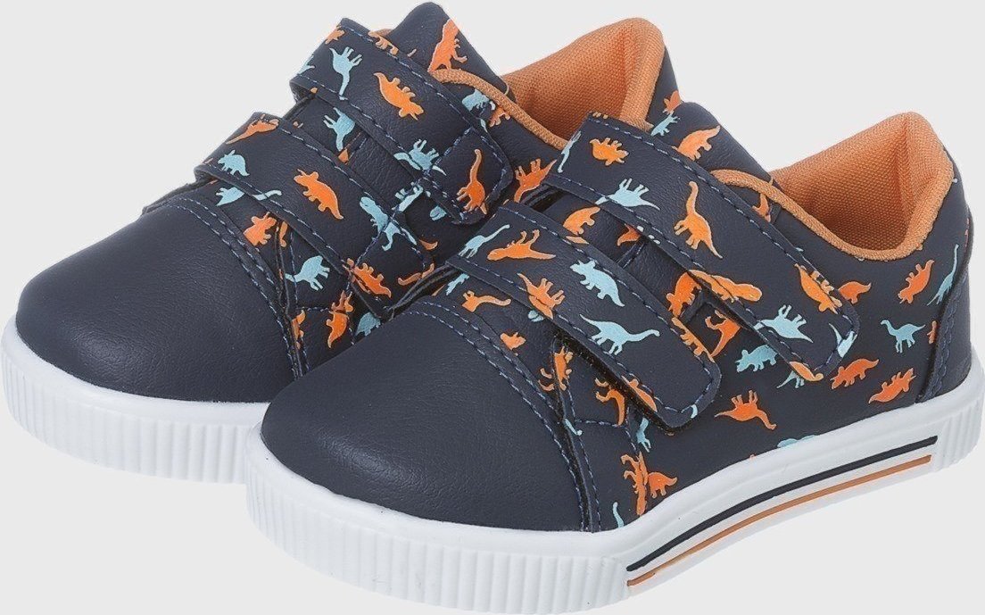 Imagem principal Infantil - Tênis Masculino Escolar Dinossauro Marinho Laranja tep Kidstep azul marinho Kidstep azul marinho
