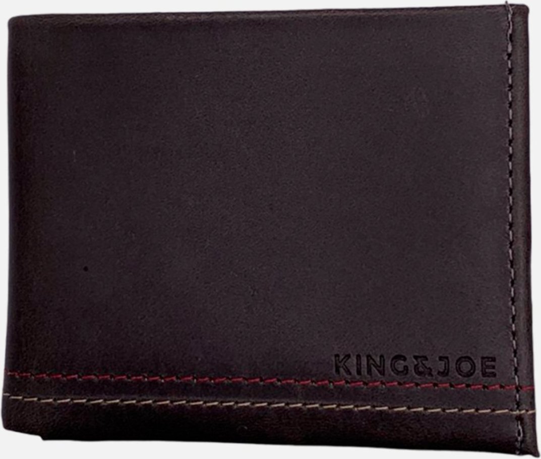 Imagem principal Carteira King & Joe Horizontal Pesponto AC19206 Chumbo King E Joe cinza King E Joe cinza