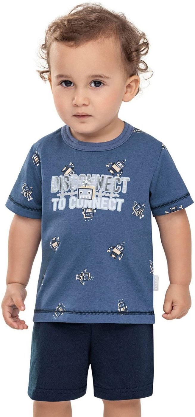 Imagem principal Infantil - Conjunto Menino Estampa Robôs Elian azul Elian azul