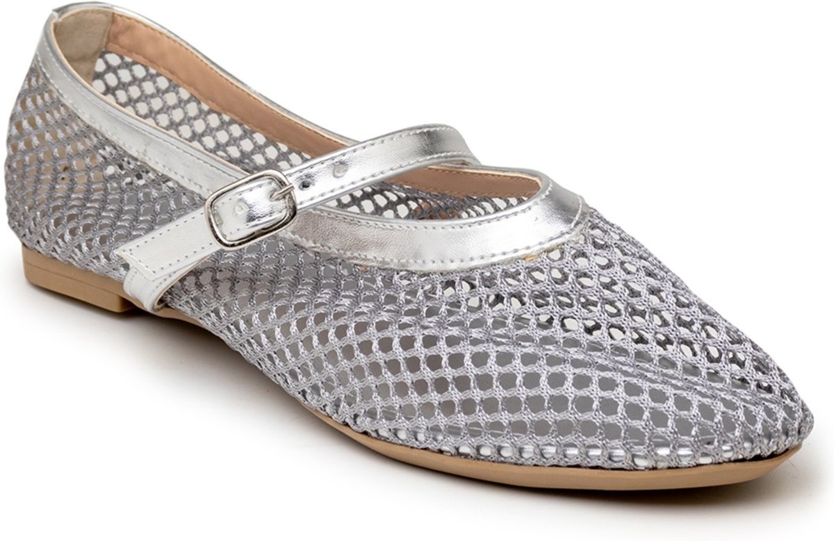 Sapatilha De Tela Feminina Tendência Bico Redondo 5400