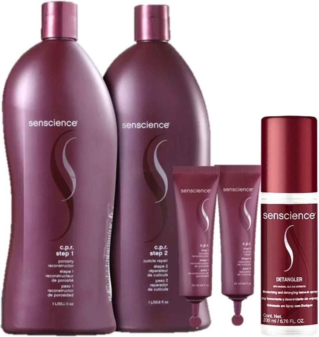 Kit Senscience Detangler C.P.R. (5 produtos)
