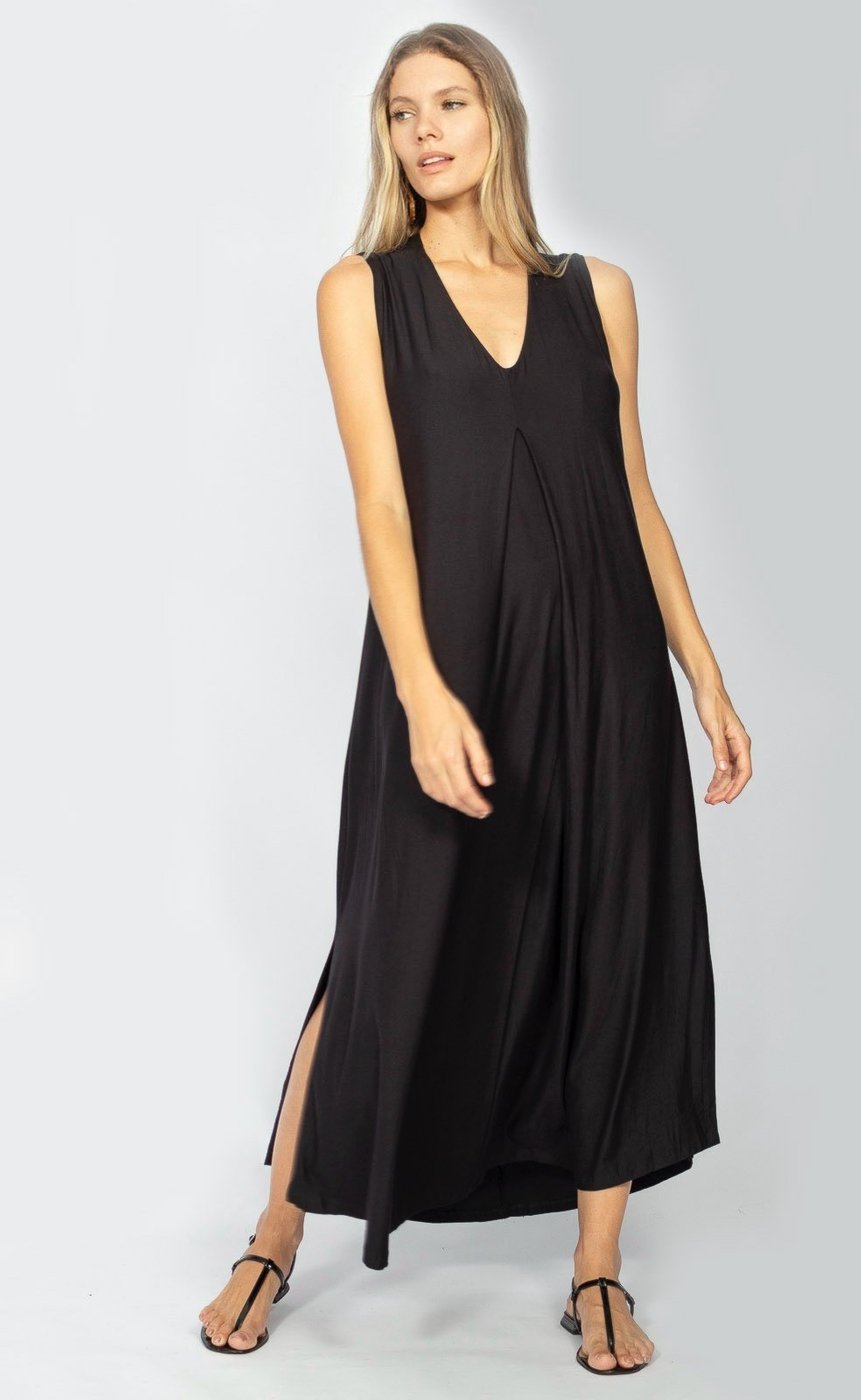 Vestido Longo Acará Malha Amazonia Vital o