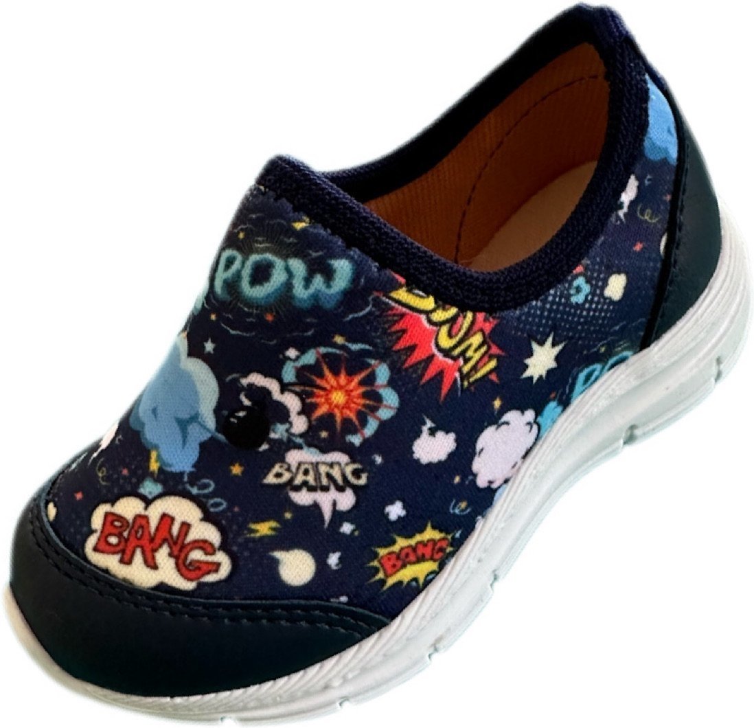 Imagem principal Infantil - Tênis Solzim Calce fácil Bang Azul azul marinho Solzim azul marinho