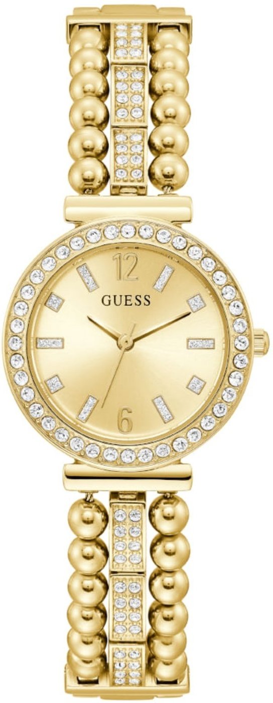 Imagem principal Relógio Guess Feminino Pulseira Bola e Cristais dourado Guess dourado