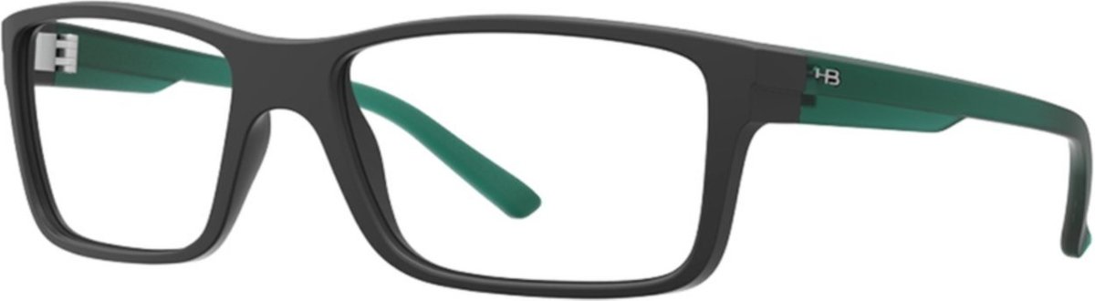 Imagem principal Armação de Óculos HB Polytech 93024 - Preto Fosco e Verde preto verde Hb preto verde