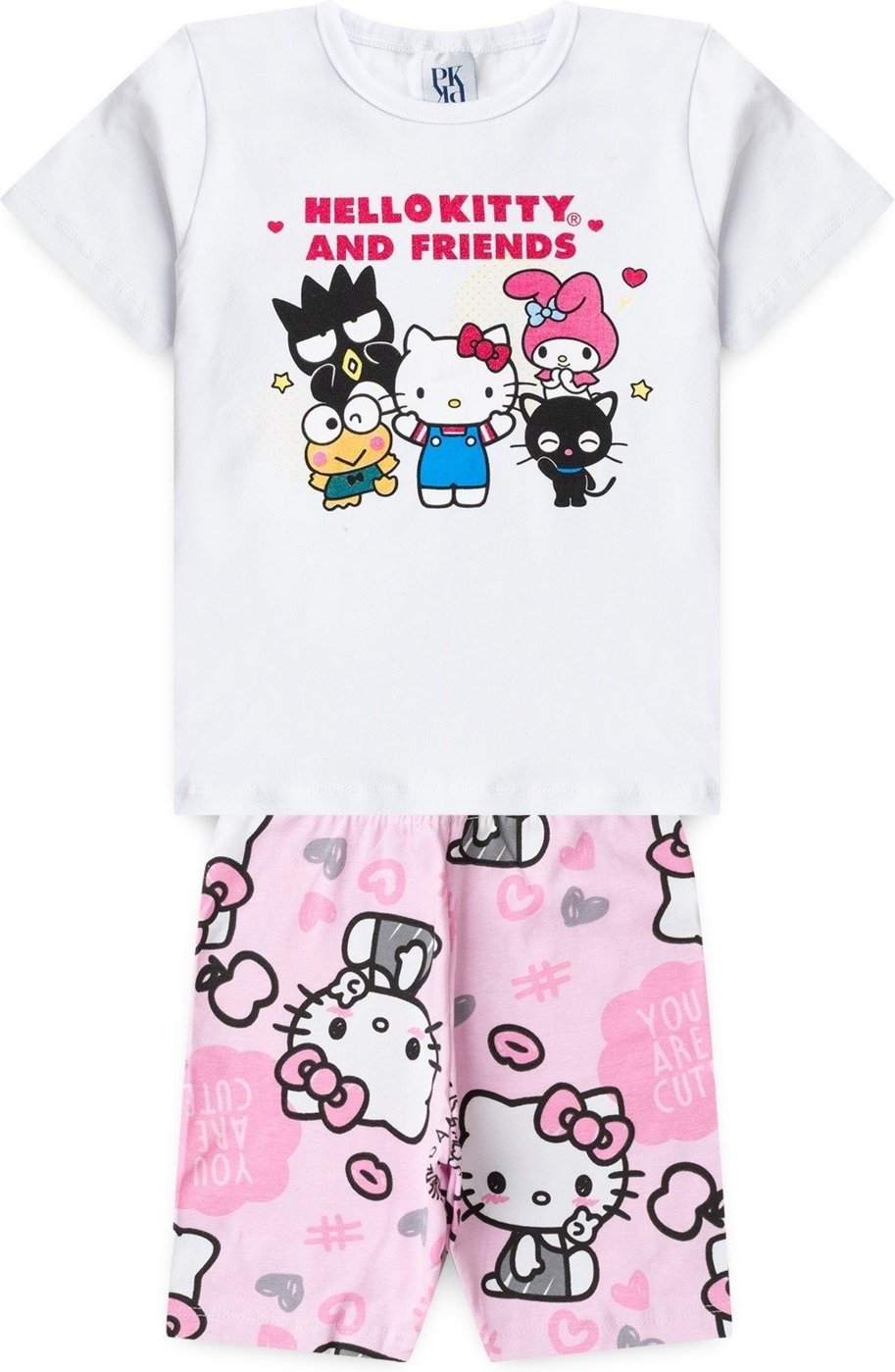 Imagem principal Infantil - Conjunto Hello Kitty Registrando Momentos branco Hello Kitty branco