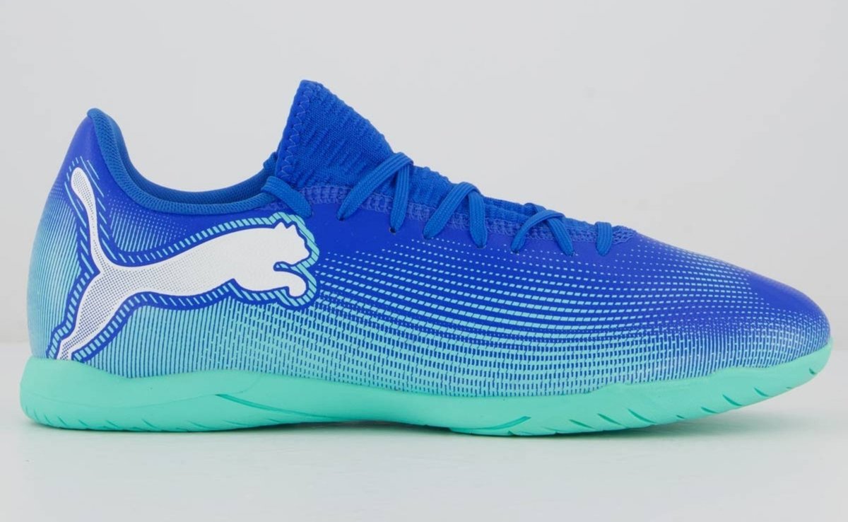 Imagem principal Chuteira Puma Future 7 Play IT Futsal azul Puma azul