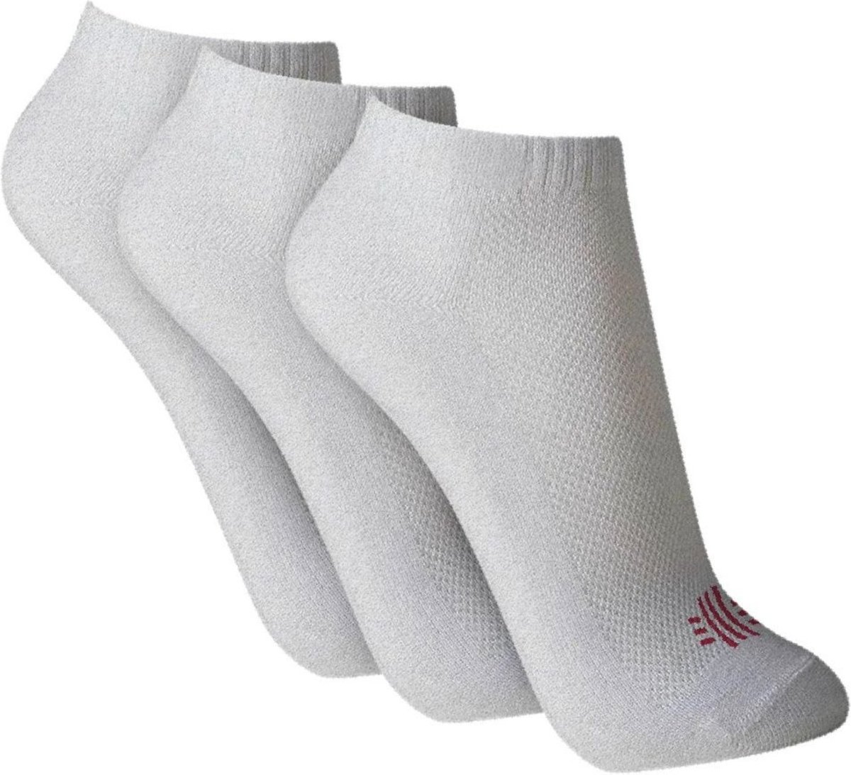 Imagem principal Kit 3 Pares de Meias Soquetes Brancas Somellos Macia Di Nuevo branco Di Nuevo branco