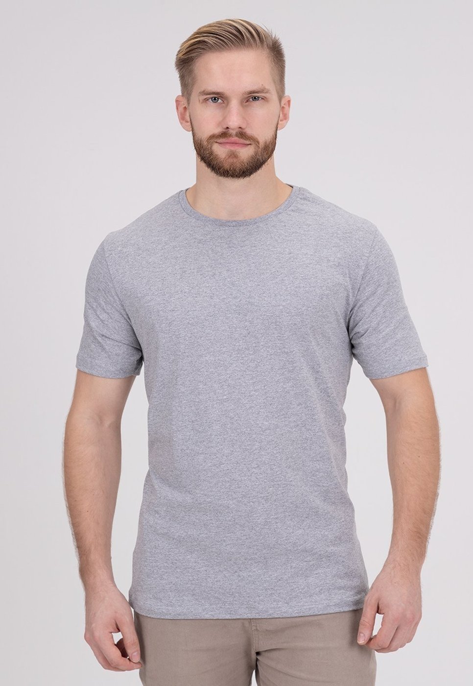 Imagem principal Camiseta Adulto Básica Mescla VIDA COSTEIRA cinza VIDA COSTEIRA cinza