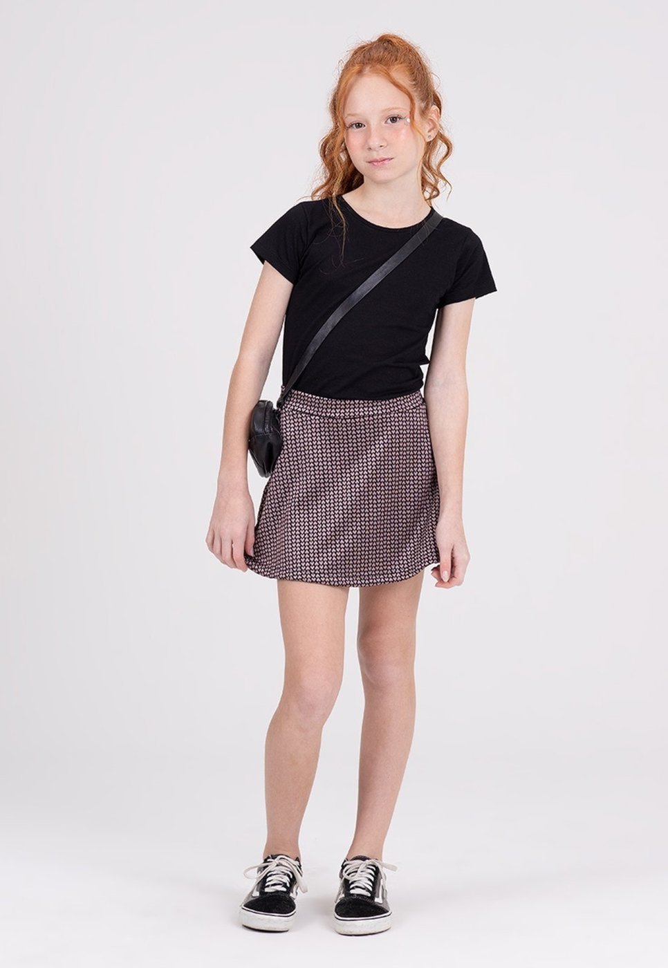 Imagem principal Infantil - Conjunto Saia Basico VIDA COSTEIRA preto VIDA COSTEIRA preto