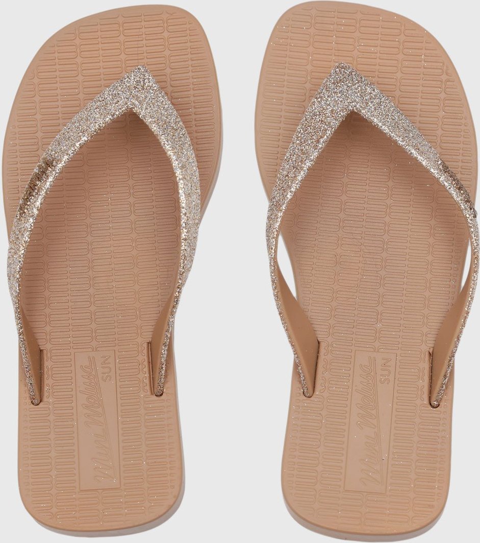 Imagem principal Infantil - Chinelo Mini Melissa Dourada Glitter Dourada dourado Mini Melissa dourado