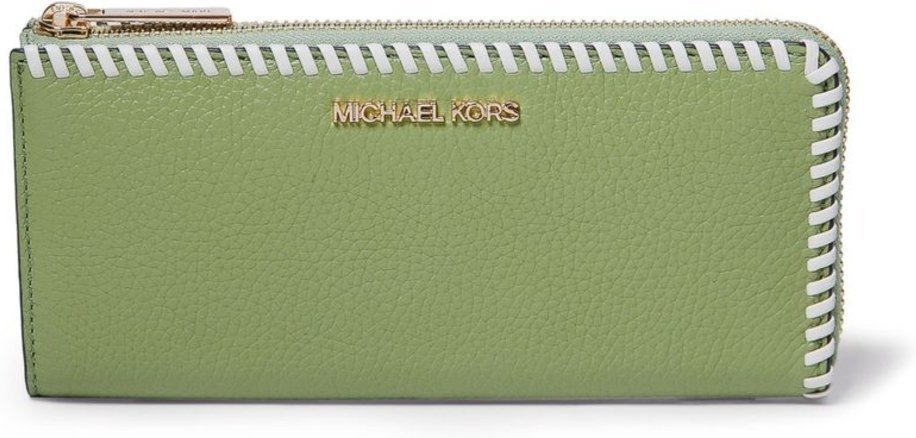 Imagem principal Carteira Jet Set Grande De Couro 35S3gtvz3l306 Michael Kors verde Michael Kors verde