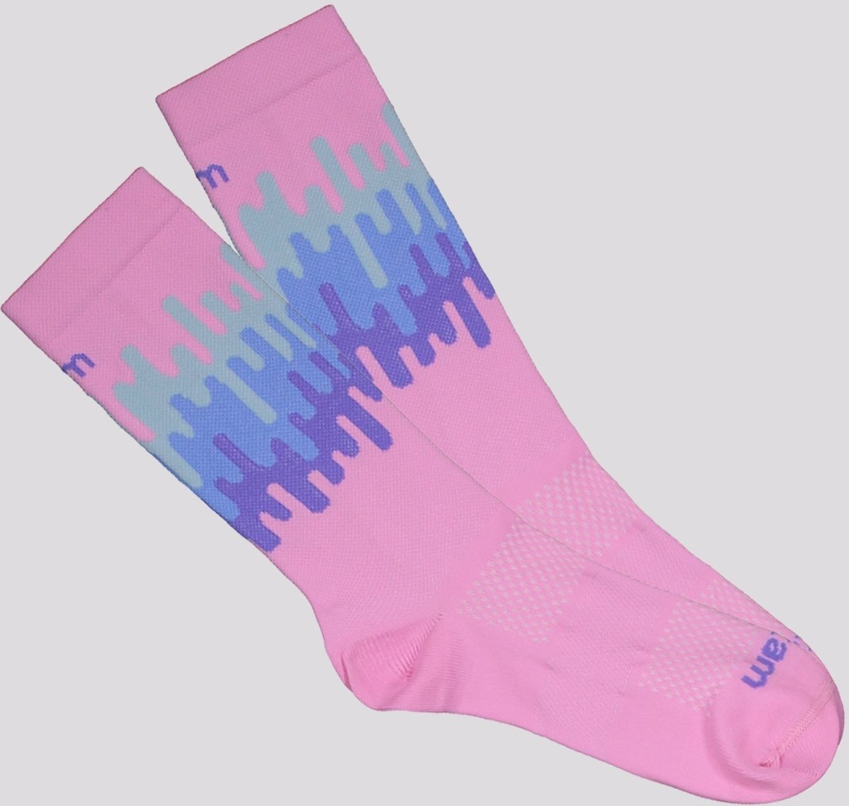 Meia Rikam Performance Cano Médio Elastico Feminina