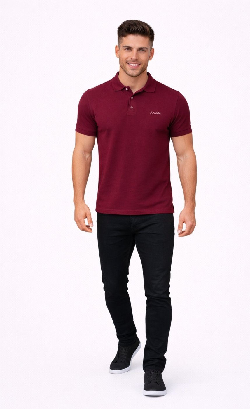 Imagem principal Camiseta Polo D Bell Outlet Fashion Vinho nude D BELL OUTLET FASHION nude