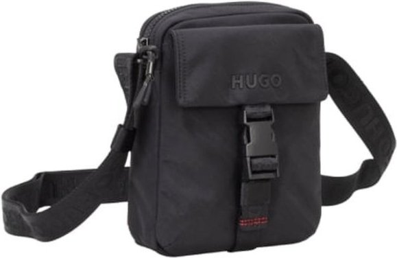 Imagem principal Bolsa De Ombro De Materiais Reciclados HUGO preto HUGO preto