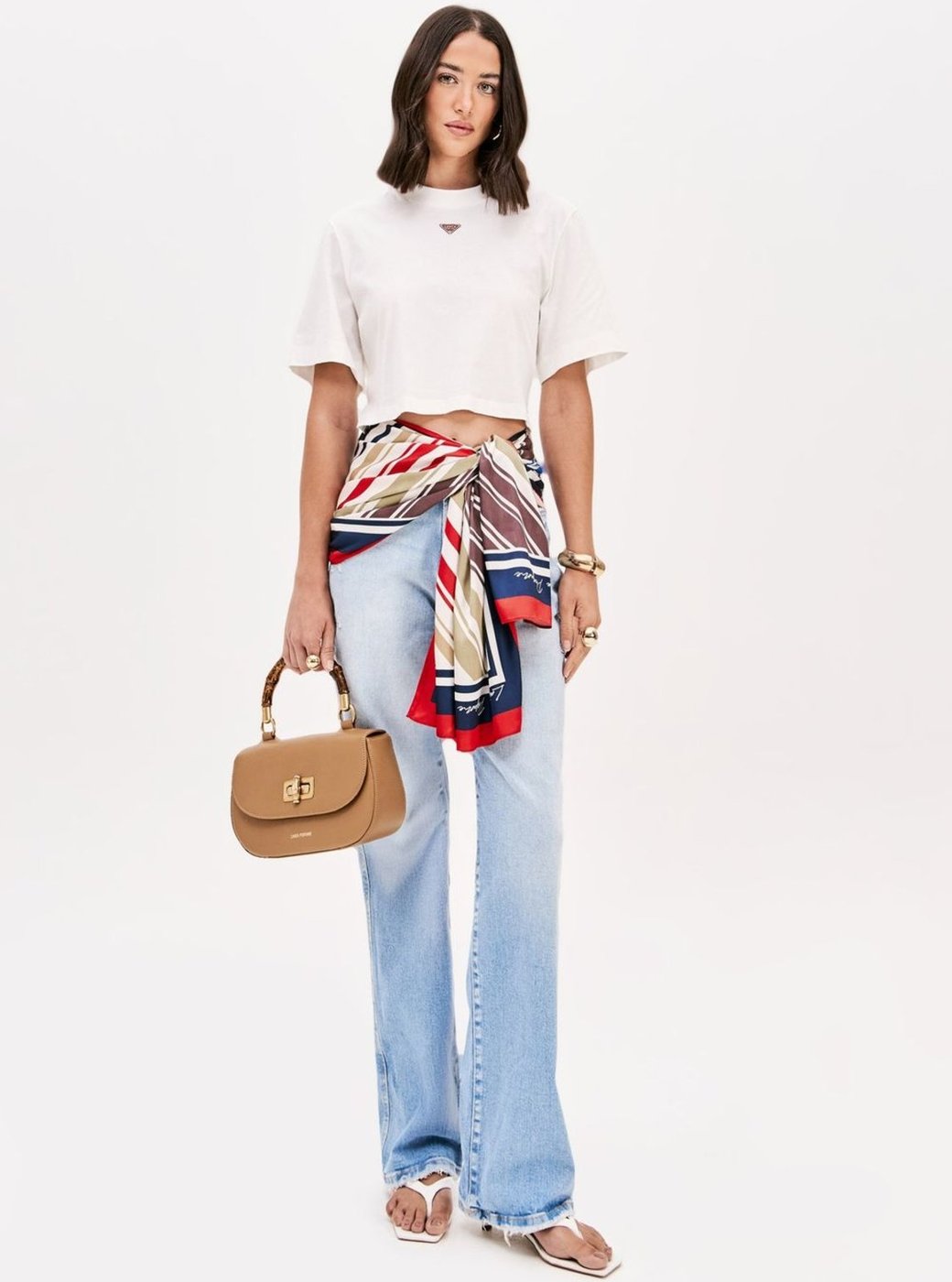 Calça Jeans Reta Cintura Super Alta