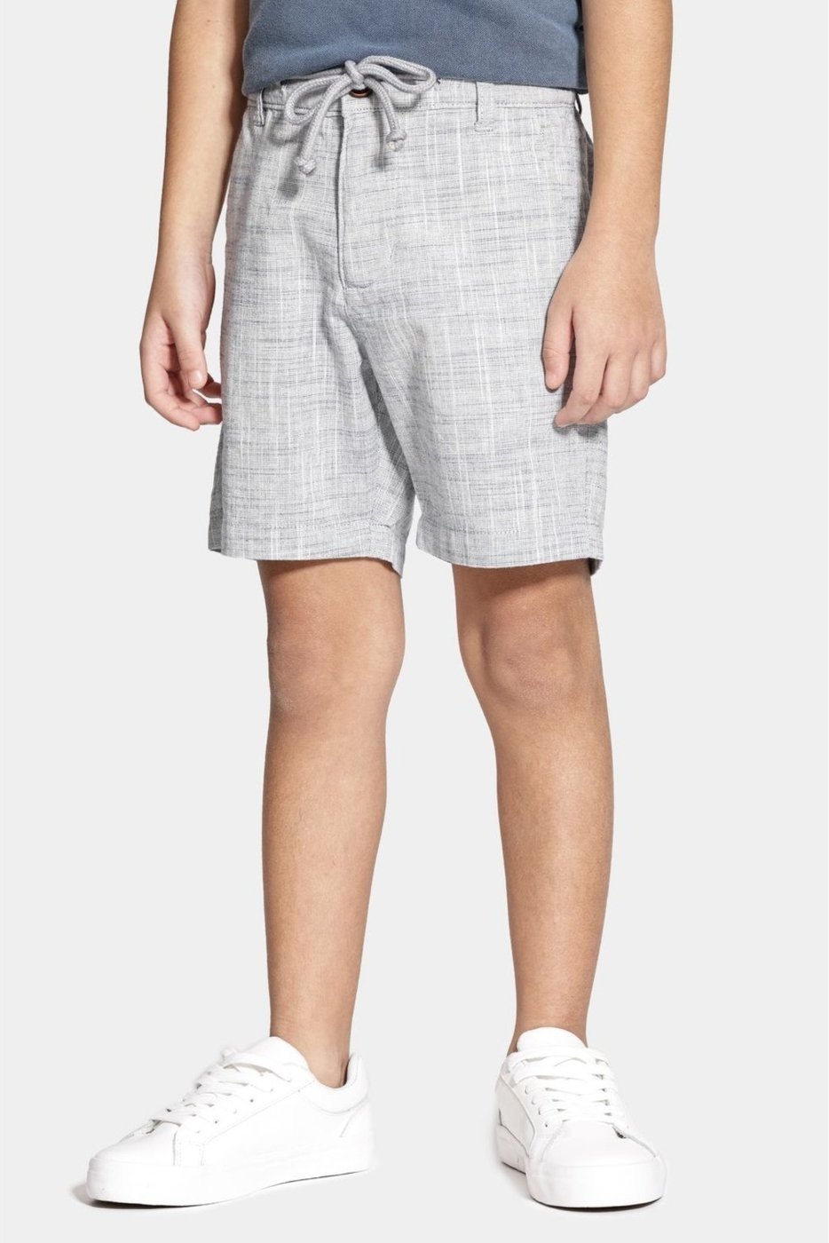 Imagem principal Infantil - Bermuda Aramis Chino Algodão Flamê Bolsos Marinho azul marinho Aramis azul marinho