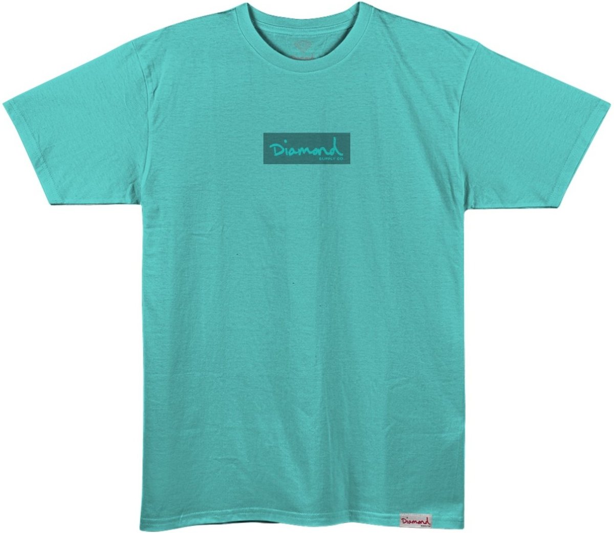 Imagem principal Camiseta Diamond Box Logo Tee - V26DIC03 - DIAMOND BLUE azul blue Diamond azul blue