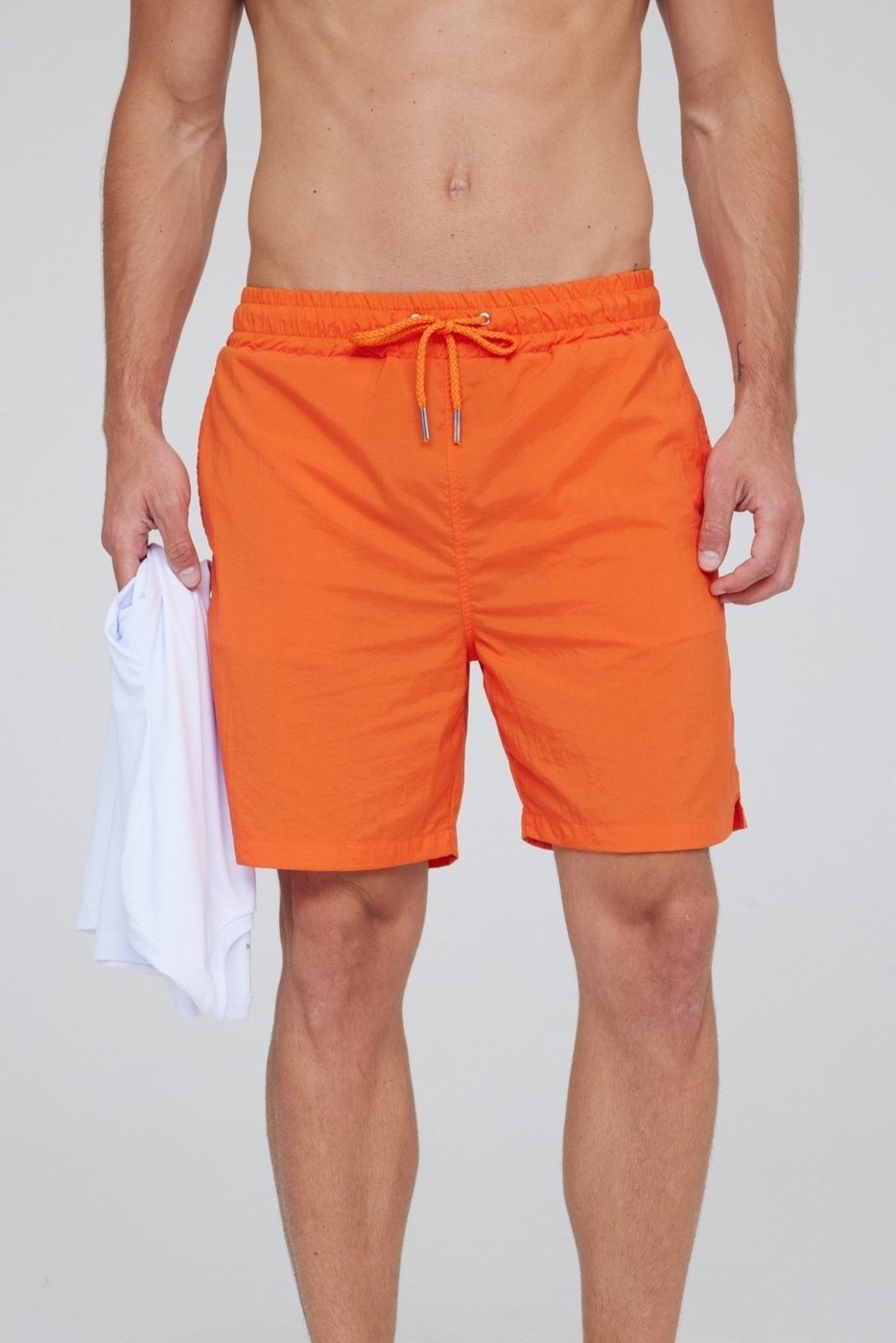 Imagem principal Bermuda Banho Traymon Elástico E Cordão laranja Traymon laranja