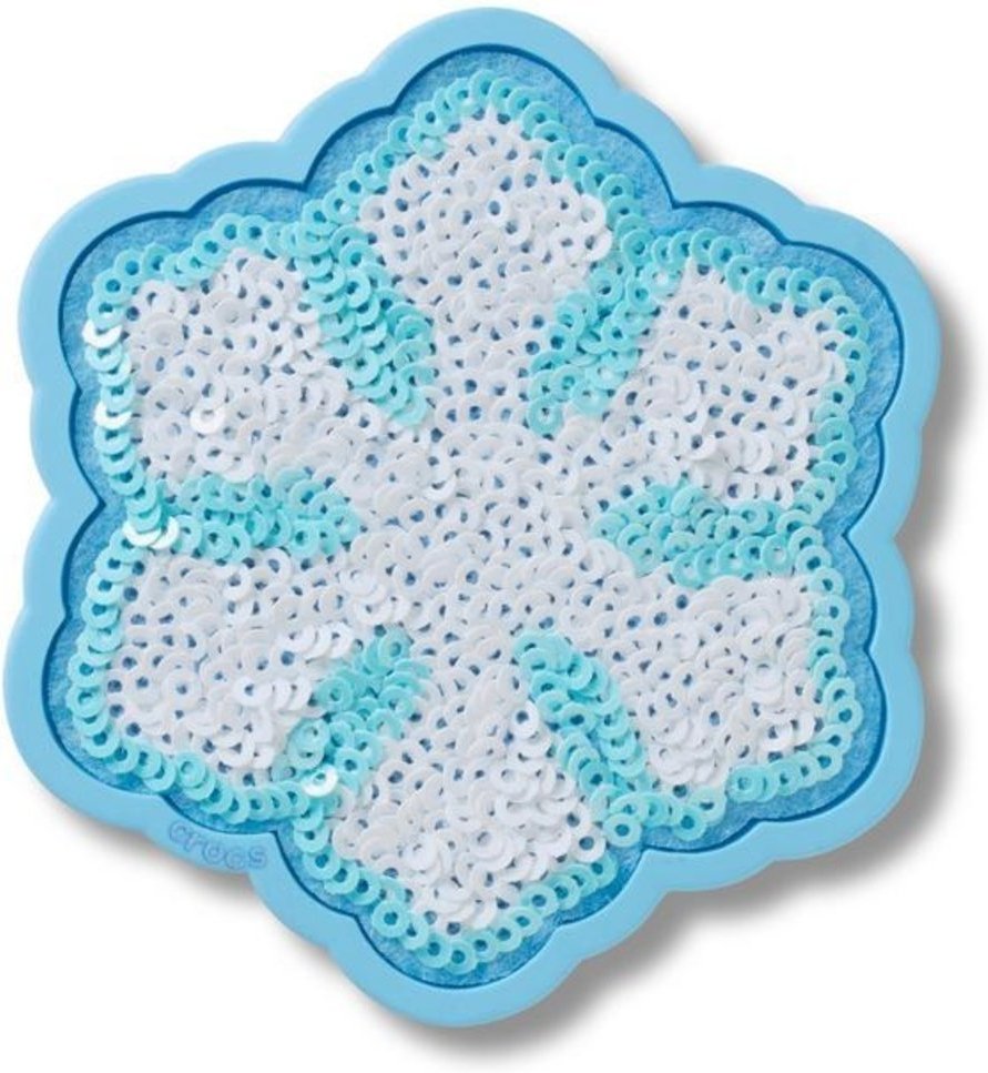Infantil - Jibbitz™ Floco de Neve de Lantejoulas