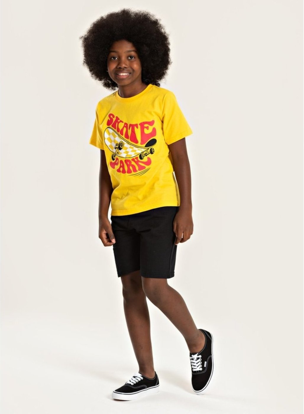 Imagem principal Infantil - Conjunto Molekada Verão Menino Camiseta e Bermuda Com Recortes Skate Park verde Molekada verde