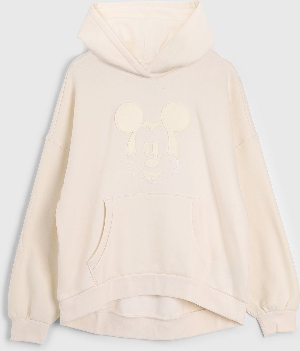 Imagem principal Infantil - Blusa de Moletom GAP Com Capuz Mickey Mouse Off-White off-white white GAP off-white white