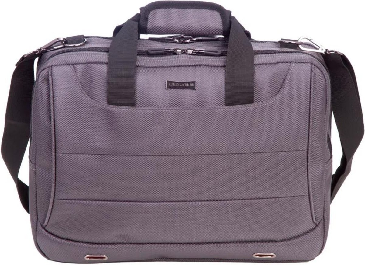 Infantil - Pasta Mochila Sestini Executiva Laptop Web 3.0 Plus Cinza