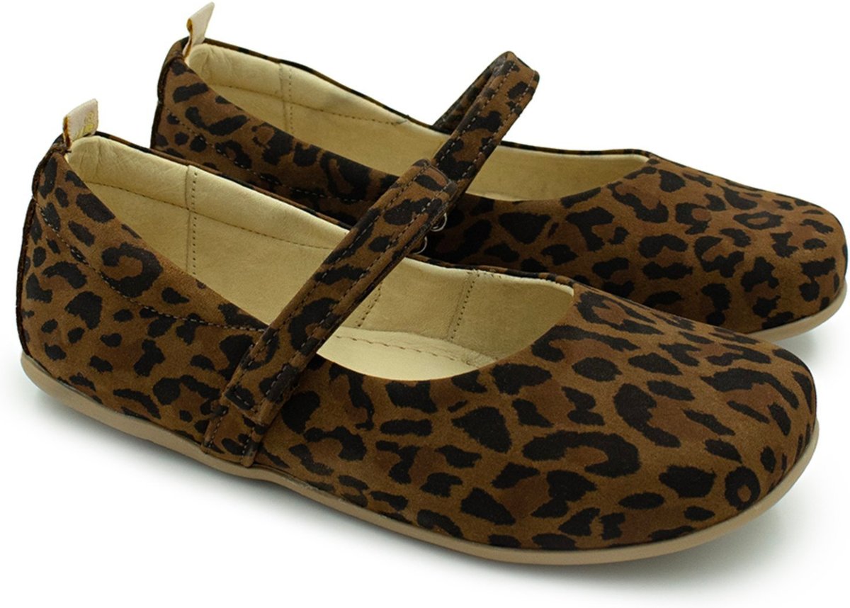 Infantil - Sapatilha Menina Blue Clara Couro Onça