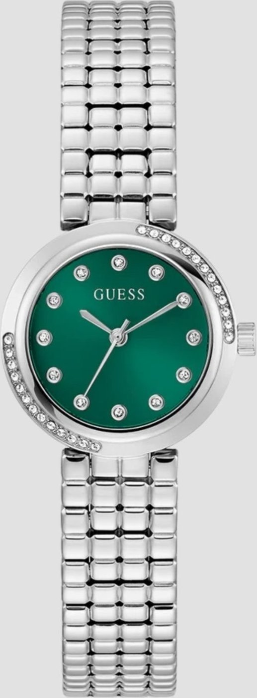 Imagem principal Relógio Guess Aço Redondo Analógico Verde e Prata prata verde Guess prata verde
