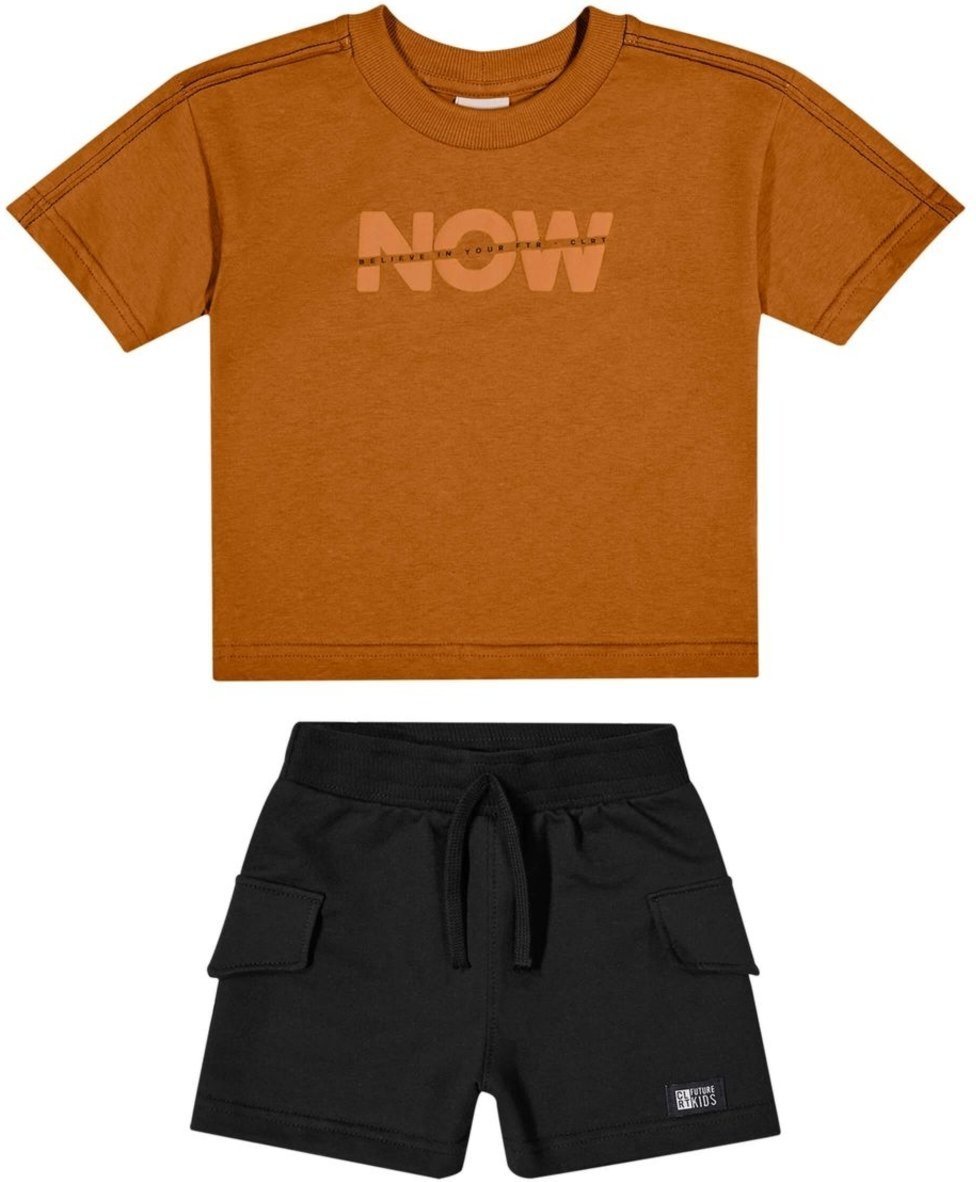 Infantil - Conjunto Menino Recorte Mangas Colorittá