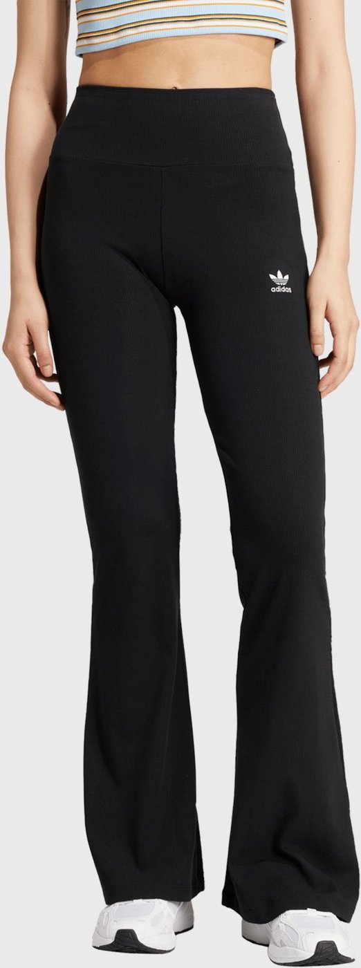 Calça Adidas Originals Flare Essentials Preta