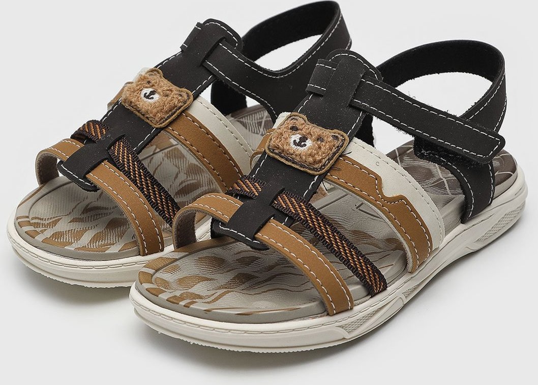 Imagem principal Infantil - Sandália Papete Molekinho Pesponto Preta preto MOLEKINHO preto