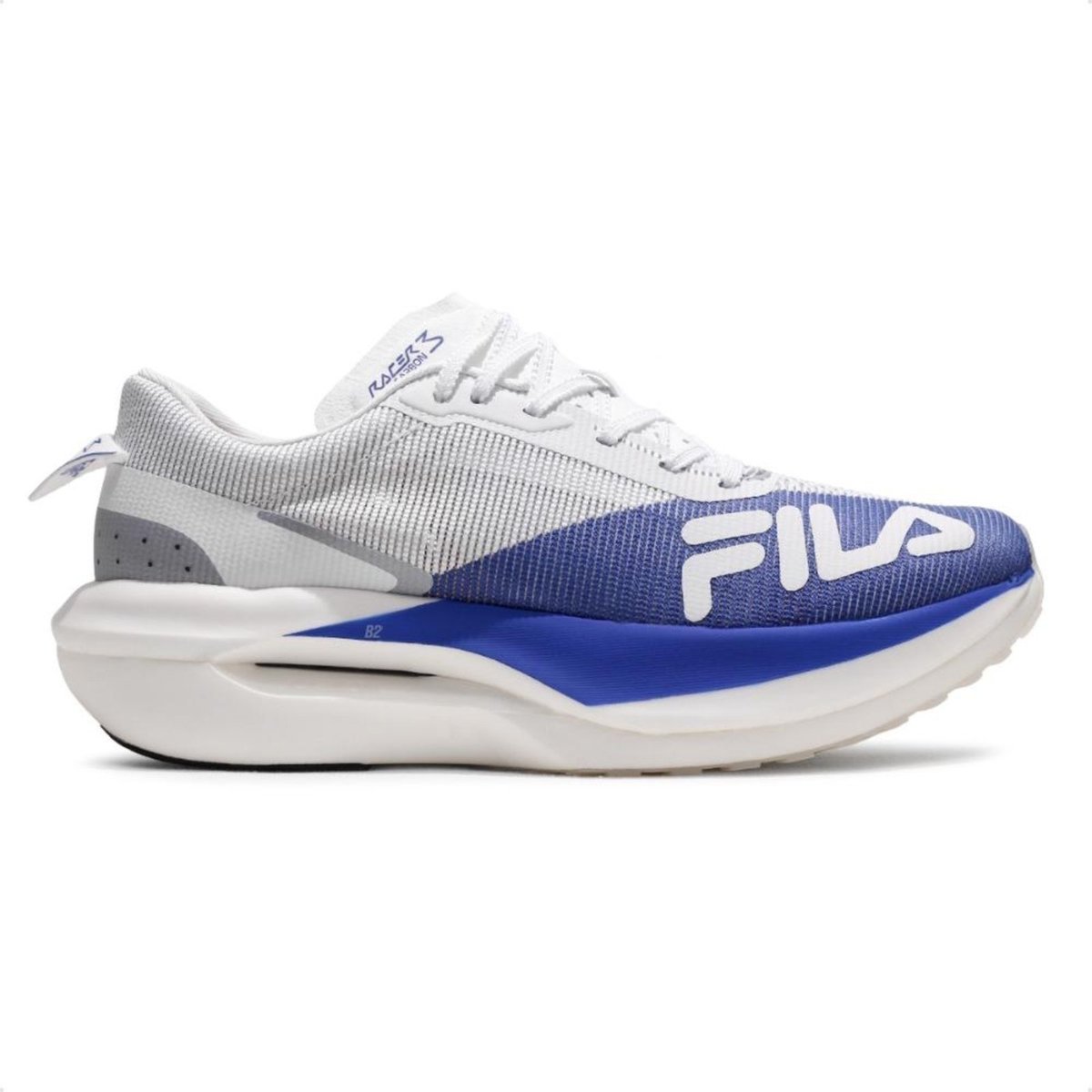 Imagem principal Tênis Fila Racer Carbon 3 Masculino Branco branco carbon Fila branco carbon