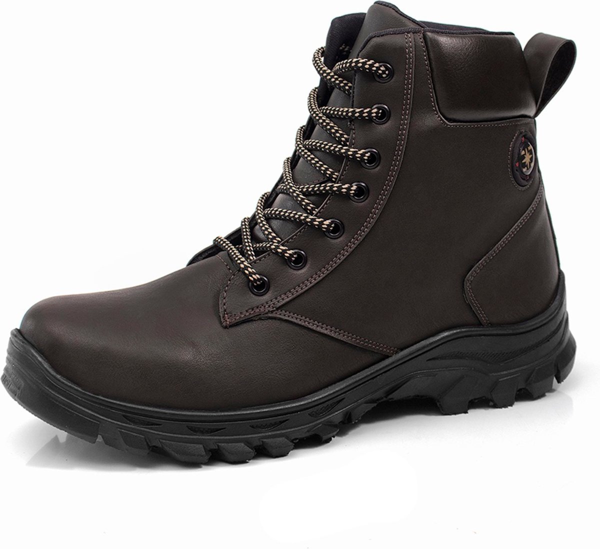 Imagem principal Bota Masculina Épico Adventure Coturno Cano Curto Sola Resistente Confortável Marrom ÉPICO CALÇADOS café ÉPICO CALÇADOS café