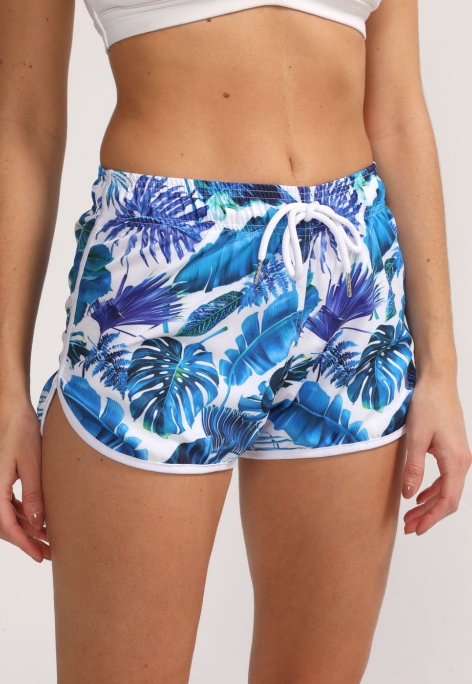 Imagem principal Shorts Feminino Praia Florido Short Benellys azul Benellys azul