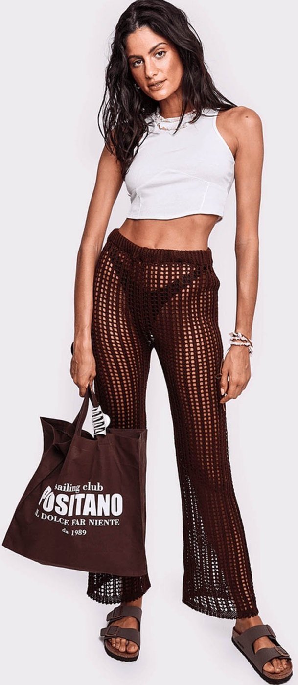 calça tricô búzios Mundo Lolita