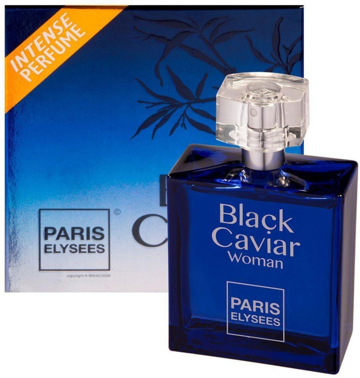 Imagem principal Black Caviar Woman Feminino Eau de Toilette Incolor Paris Elysees incolor black Paris Elysees incolor black