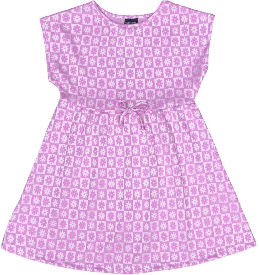 Infantil - Vestido Sem Manga em Jacquard Guloseima