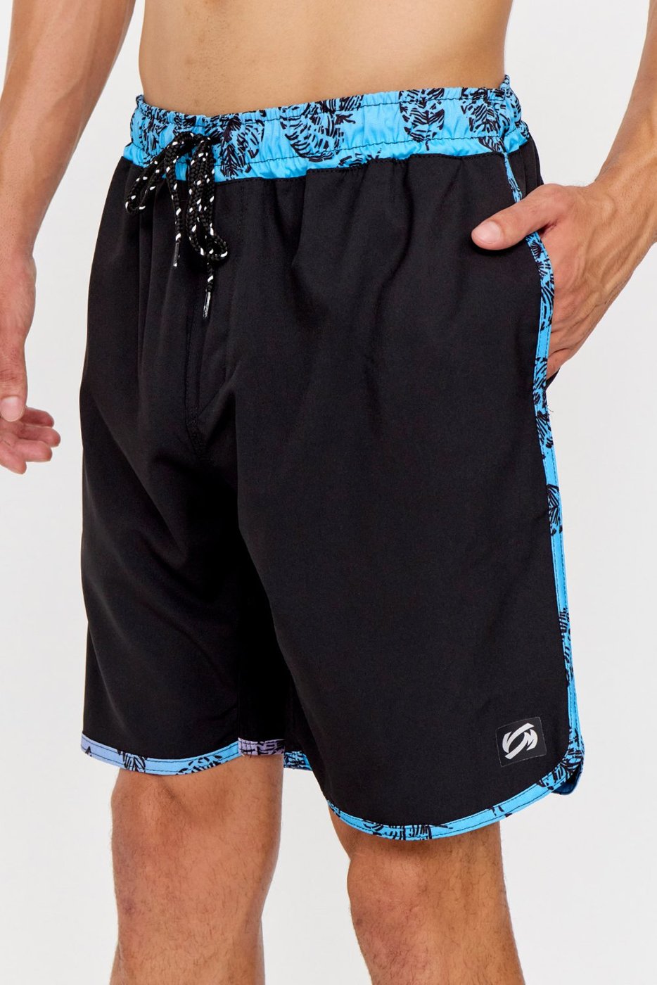 Imagem principal Short Praia Masculino Longo Vida Marinha Makai preto Vida Marinha preto