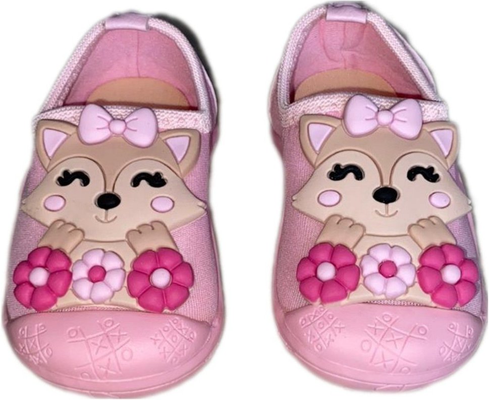 Imagem principal Infantil - Tênis Solzim calce fácil raposa rosa Solzim rosa