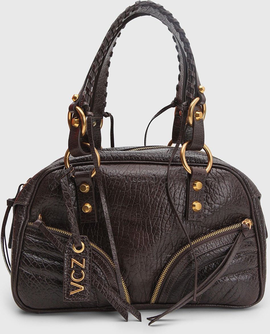 Imagem principal Bolsa Feminina Vicenza Média Alça Trançada Chocolate marrom marrom