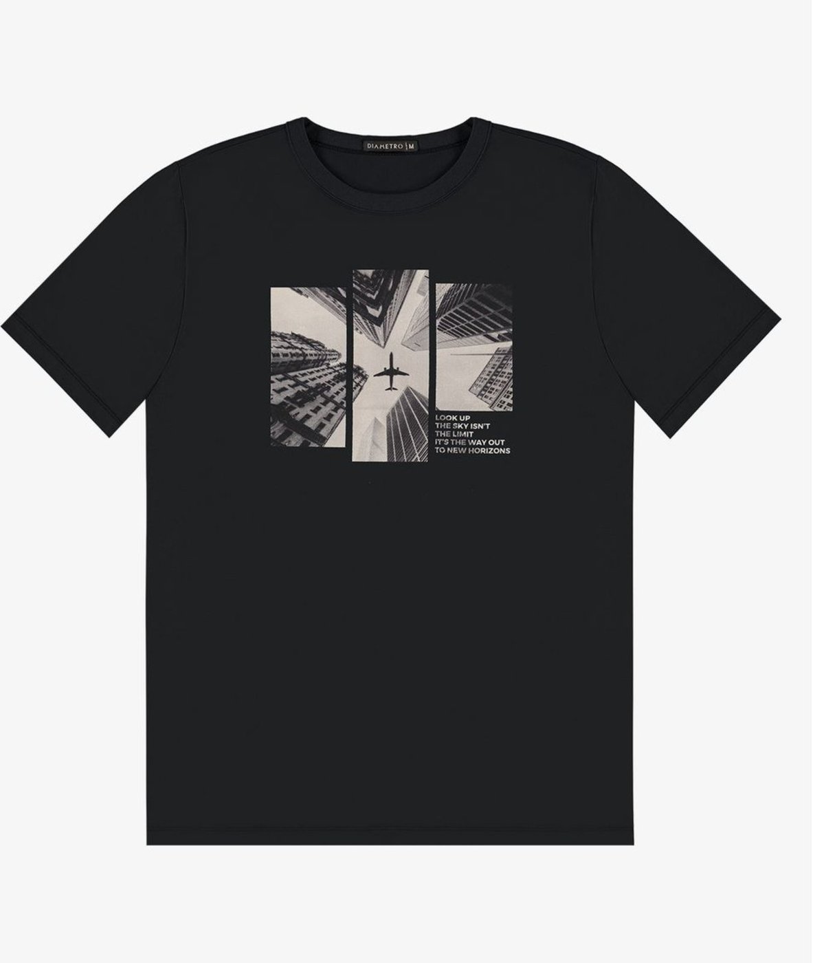 Imagem principal Camiseta Masculina Manga Curta Diametro rosa Diametro rosa