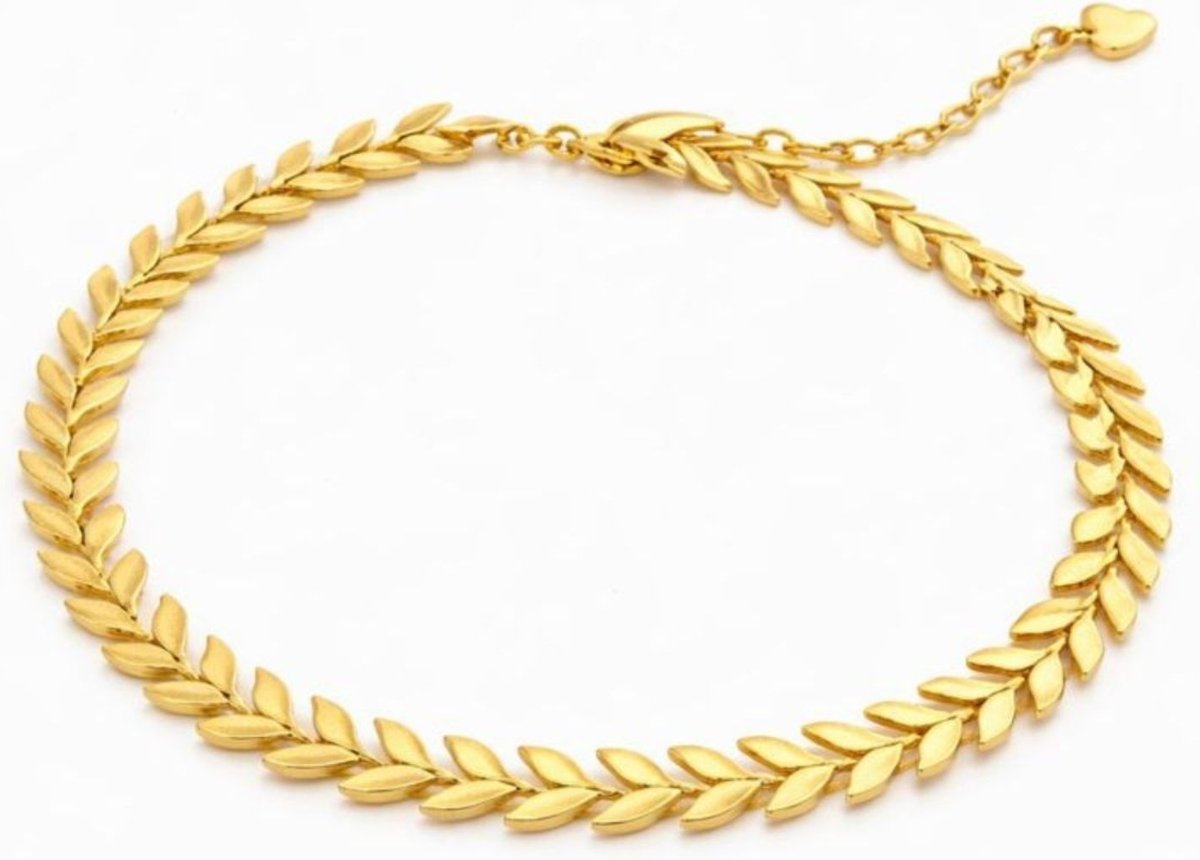 Imagem principal Pulseira Vih Triny Banhada a Ouro Espinha de Peixe dourado Vih Triny dourado