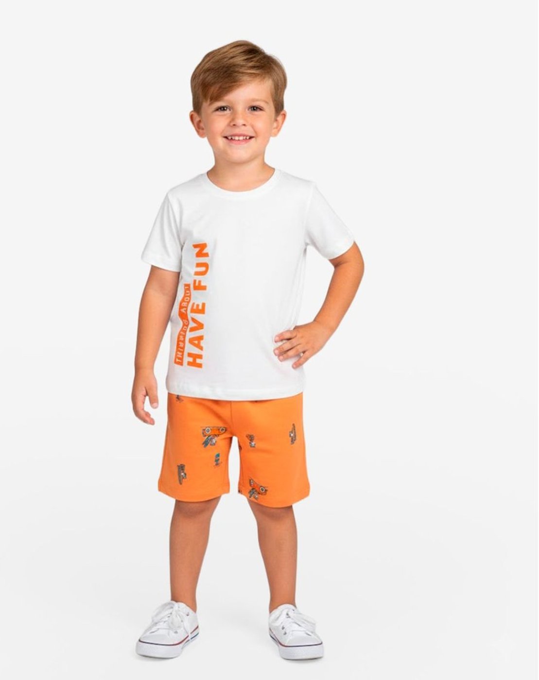 Imagem principal Infantil - Conjunto Masculino Select Rovitex Kids amarelo Rovitex Kids amarelo