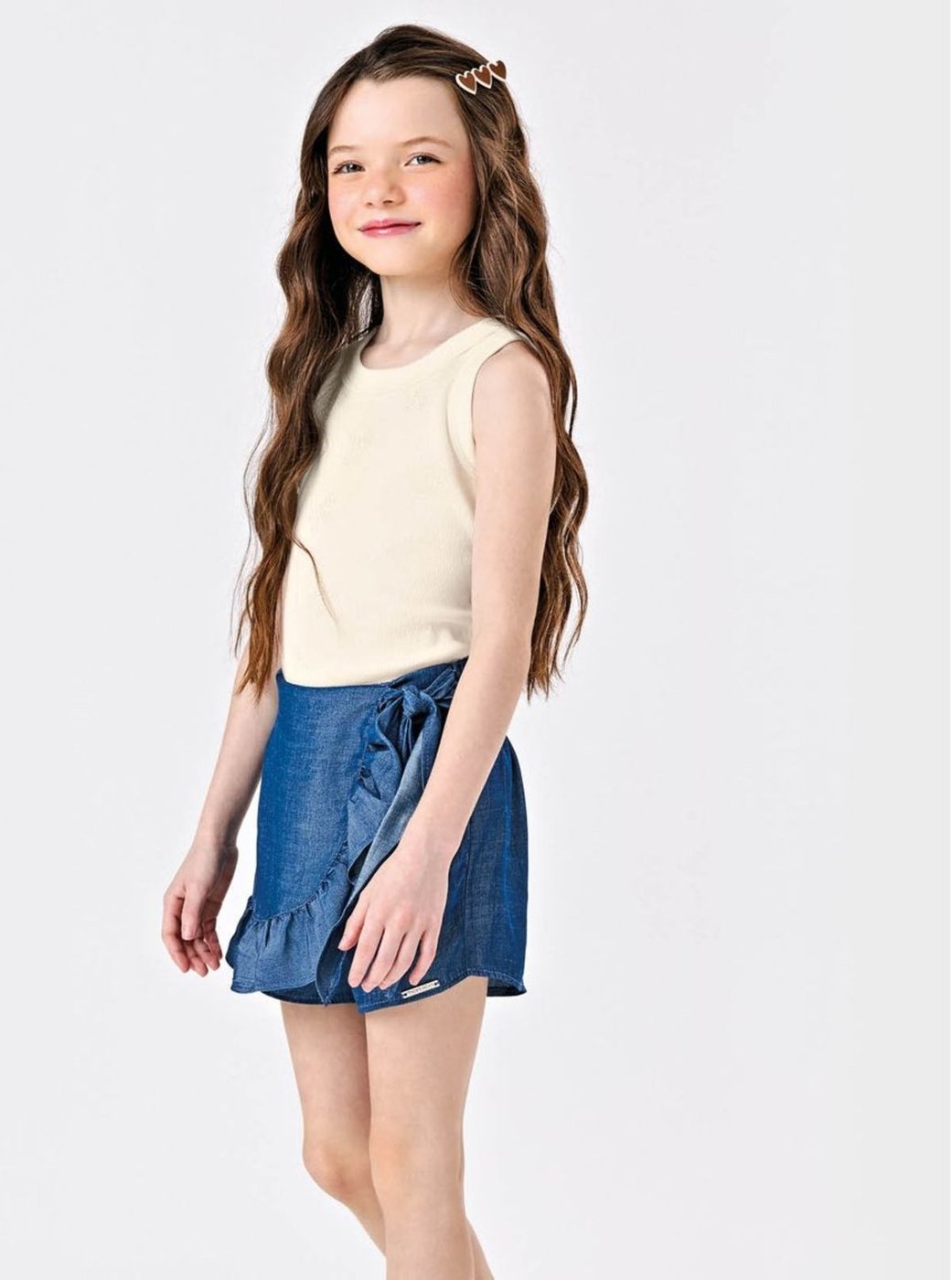 Imagem principal Infantil - Conjunto Regata Com Shorts Saia Trick Nick azul Trick Nick azul