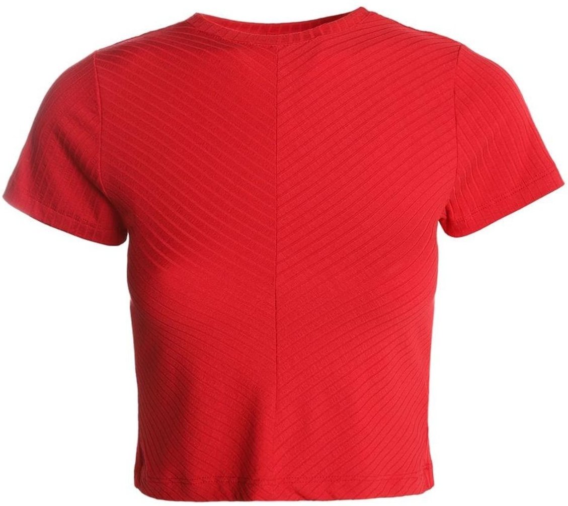 Imagem principal Blusa Cropped Canelado Autentique Feminina rosa Autentique rosa