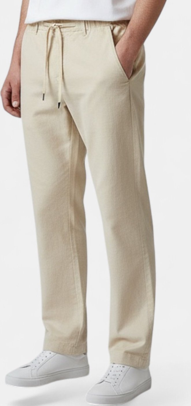 Calça Linho Areia Branca Yacht Resort