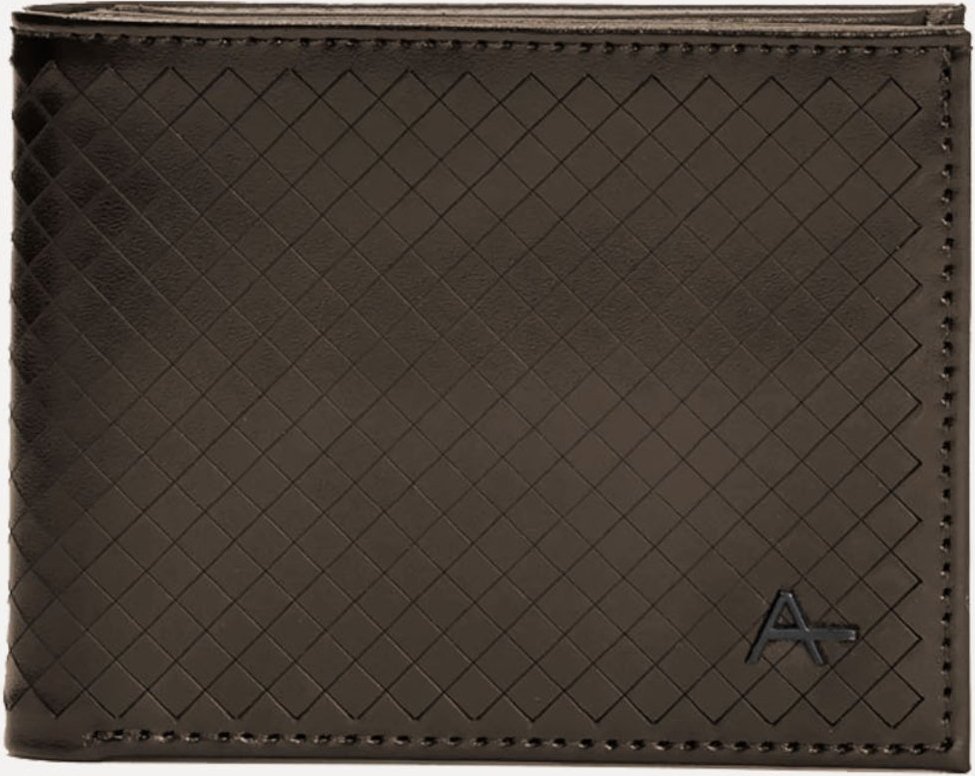 Imagem principal Carteira Aramis Masculina Couro Losango Escuro marrom Aramis marrom